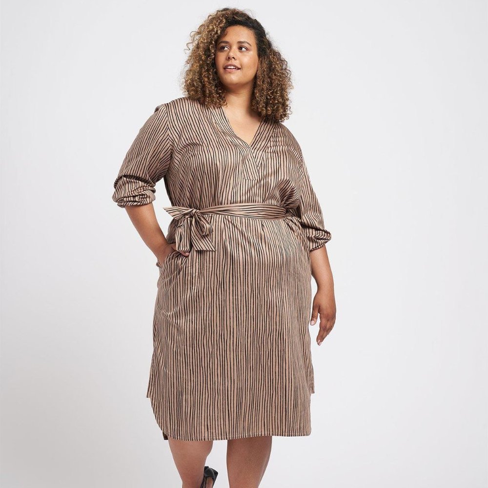 Universal Standard Sardinia Fine Cotton Dress Size M (18-20)